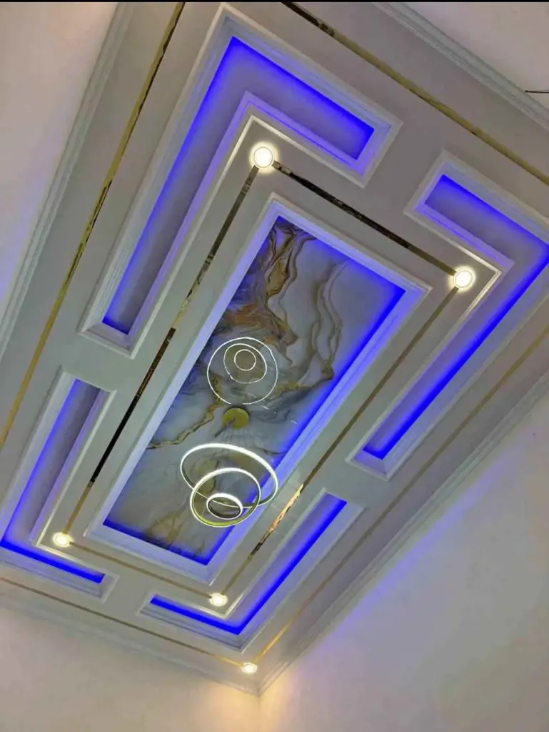 Pemasangan Drop Ceiling Ruang Tamu Pak Iqbal